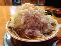 「仮二郎（大盛）」@とんこつらーめん ひかりの写真