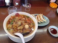 「うまに麺と餃子」@珍來 石岡東光台の写真