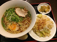 「ラーメン＋ミニチャーハン」@中華料理 飛龍閣の写真