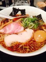 「煮干醤油ラーメン¥750＋味玉（クーポン）」@666の写真