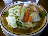 「味噌野菜ラーメン 790円」@東京とんこつ とんとら 新座店の写真