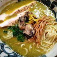 「【3/28～31限定】鶏節香る牡蠣白湯」@特級鶏蕎麦 龍介の写真