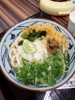 「あさりおろし塩ぶっかけ（大）480円」@丸亀製麺 島忠ホームズ草加舎人店の写真