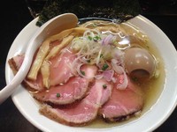 「特製塩そば 950円 + 中盛り 50円」@麺処 晴の写真