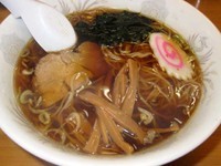 「ラーメン　500円」@大釜 本店の写真