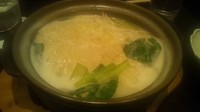 「鶏煮込みラーメン１０００円」@鶏繁 大丸東京店の写真