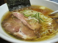 「中華そば（大盛り無料）　600円」@上州地鶏ラーメン 翔鶴の写真