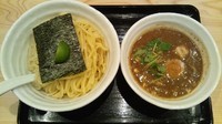 「濃厚煮干しつけ麺 大盛」@つけめん 蕾 本家の写真