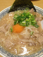 「肉そば  肉増」@丸源ラーメン  広島五日市店の写真