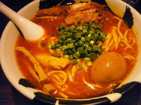 「赤武骨ら～麺（激辛）1000円」@麺屋武蔵 武骨の写真