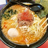 「力○ラーメン（細麺／中盛）　700円+100円=800円」@ラーメン力○の写真