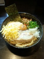 「かれーませそば＋とろけるチーズ＋キーマ」@二代目 狼煙 ～心～の写真