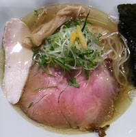 「【３月２９，３０日限定】極煮干しそば （塩、細麺）７５０円」@麺や 虎徹の写真