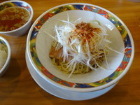 「辛口油そば」@中華そば 鈴木 弥富店の写真