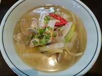 「【春季限定】春葱と浅利の塩らーめん ￥850」@らーめん しおの風 INさいたまの写真