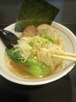 「煮干しそば750円」@中華そば 時翁の写真