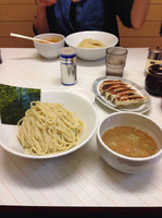 「つけ麺 中盛 700円」@つけ麺 HERO'Sの写真