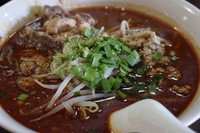 「ソーキ担々麺（半ライス無料）」@濃厚担々麺・らーめんつけめん 仁の写真