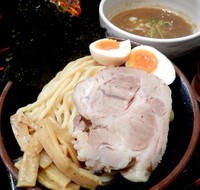 「味玉つけ麺（880円・ｸｰﾎﾟﾝ利用490円）」@濃厚宗田つけめん 麺屋縁道の写真