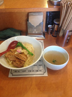 「厚岸あさり極上塩つけ麺(ゲリラ限定)」@麺屋 翔 西新宿本店の写真