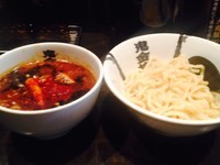 「カラシビつけ麺（大盛）¥880」@カラシビ味噌らー麺・つけ麺 神田本店の写真