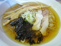 「軍鶏そば」@とり麺や五色の写真