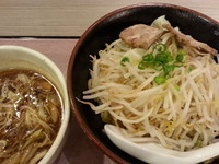 「【温野菜つけ麺(中盛・300g)700円】→600円」@麺処 湊生の写真