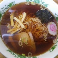 「ラーメン　４５０円」@ミナミ食堂の写真