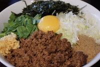 「台湾まぜ麺Z」@自家製麺ほうきぼし 神田店の写真