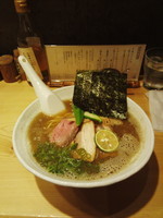「煮干醤油SOBA」@銀座 篝の写真
