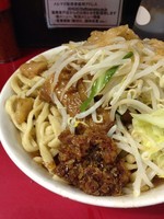 「蓮エビ大ラーメン（1000円）麺マシ700㌘」@蓮爾 登戸店の写真