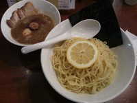 「細つけそば（大盛り）　※豚チャーＶｅｒ．　＋味玉：ポイント券」@New old style ゆいが 三郷店の写真