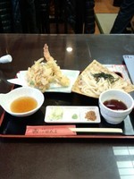 「もり（天ぷら3種付き）」@元祖 田丸屋の写真