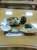 「楓(もり・舞茸天2つ)」@大澤屋 第一店舗の写真