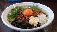 「カレー台湾まぜそば+追い飯」@麺屋 こころ 大岡山本店の写真