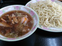「つけ麺玉子入（中盛り）」@丸長 つくば店の写真