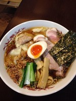 「本枯れ鰹節スープの醤油ワンタン麺(限定)」@麺屋 こうじの写真