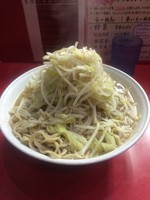 「小ラーメン（野菜ちょいマシ　　タマネギW）」@麺屋 桐龍の写真