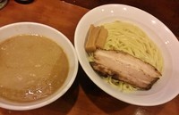 「濃厚鶏白湯つけ麺（大盛）\800」@七麺鳥の写真
