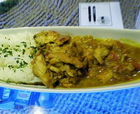 「チキンな探偵カレー　１２００円」@探偵BAR ANSWERの写真