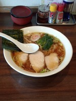 「手打中華そば」@白河手打中華 賀乃屋の写真