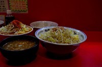 「つけ麺(ニンニク少し・アブラ・シビレ)」@麺屋 桐龍の写真