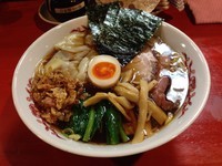 「本枯鰹節スープの醤油ワンタンメン(期間限定)」@麺屋 こうじの写真