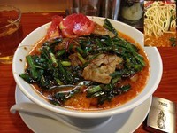 「辛い豚様ラーメン」@豚系ラーメン 豚神様の写真