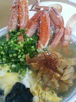 「渡蟹単麺B八正醤油仕上げ」@MENYA 食い味の道有楽の写真