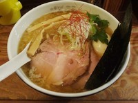 「ナハハ塩煮干特製そば（900円）背脂普通」@中華そば ムタヒロの写真