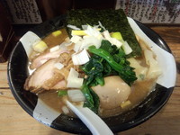 「特製煮干ラーメン」@すごい煮干ラーメン凪 新宿ゴールデン街店 本館の写真