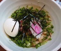 「【限定】まぜそばFukagawa　800円＋味玉」@良温(Ra-on)の写真