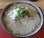 「濃厚煮干し中華そば（醤油） 並・750円」@つけ麺 らーめん研究所・にぼ兄弟 熊谷妻沼店の写真