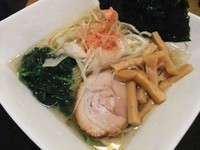 「海老塩ラーメンあっさり（750円）」@麺志朗の写真